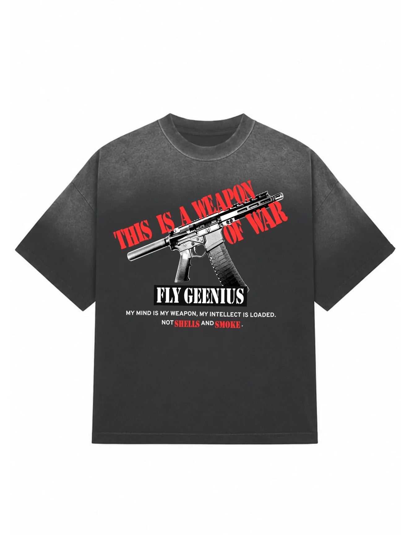 Intelligent Gangster T-Shirt - Vintage Black