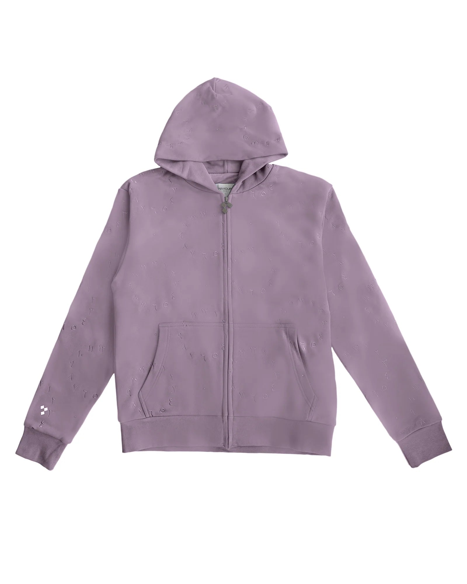 Niviour Timeless Zip - Up Sweatsuit - Mauve