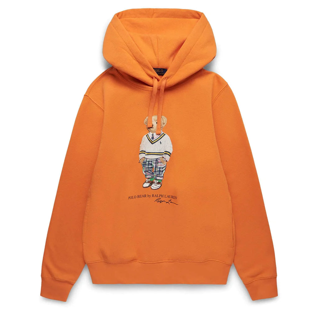 Polo ralph lauren orange discount hoodie