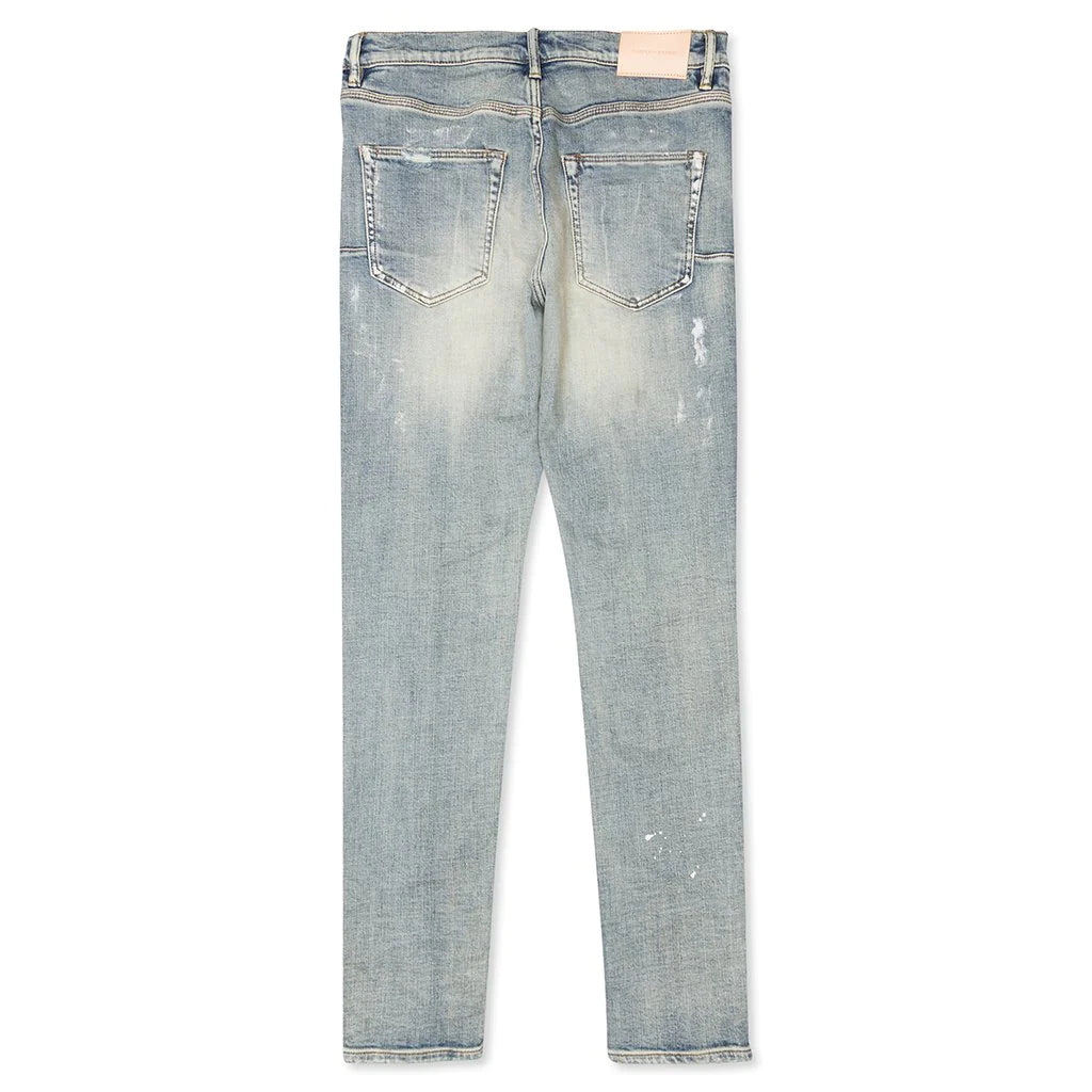 Light Indigo Paint Blowout Jeans