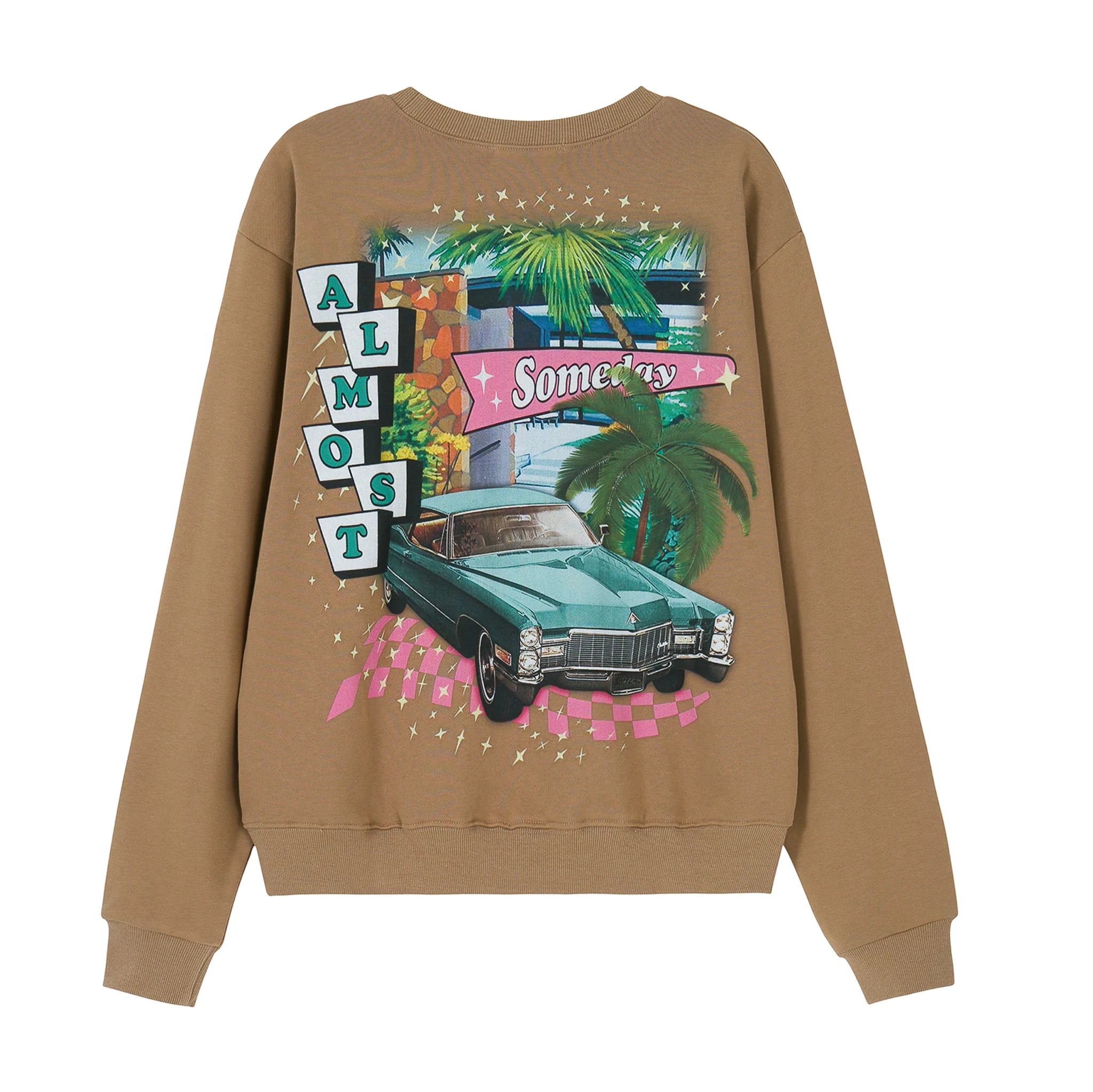Retro Crewneck - Brown