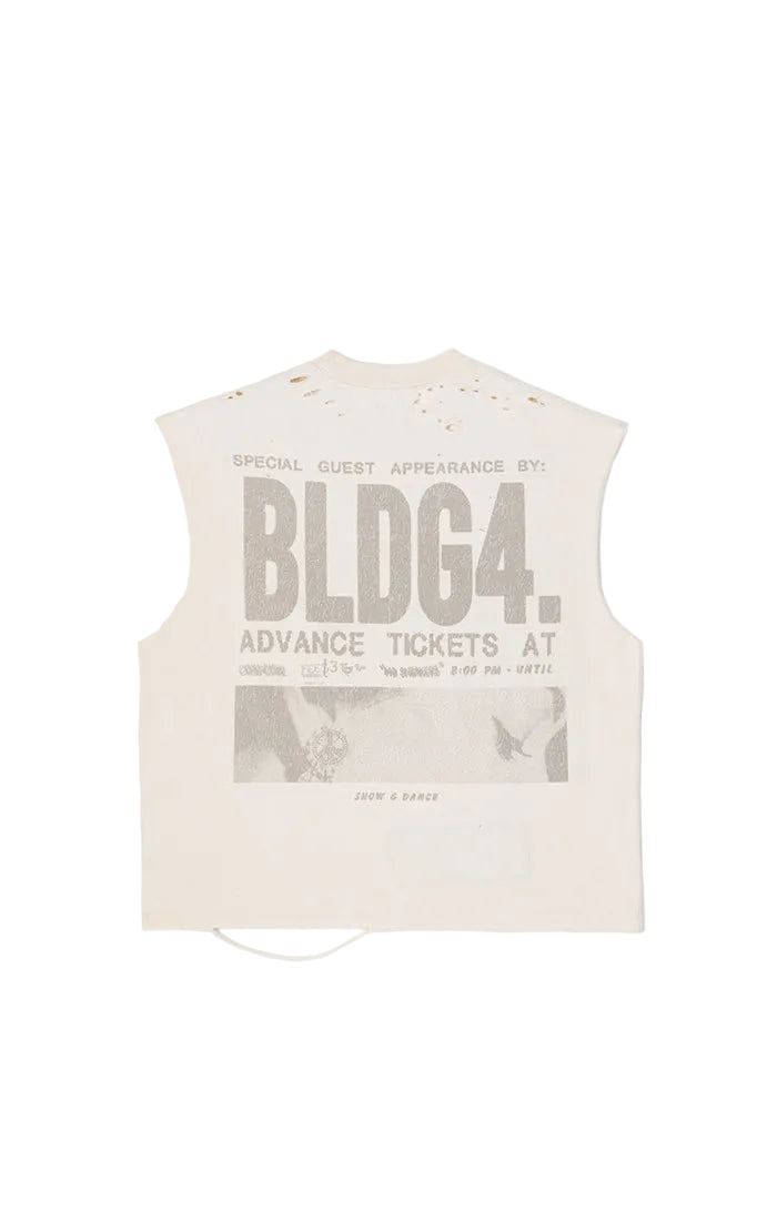 Mary Axe Tank - Antique White