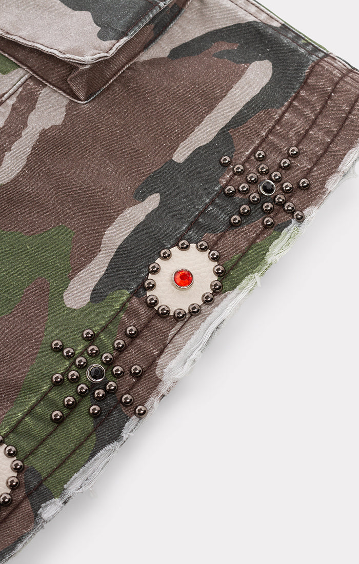 Sophia grand Shorts - Camo