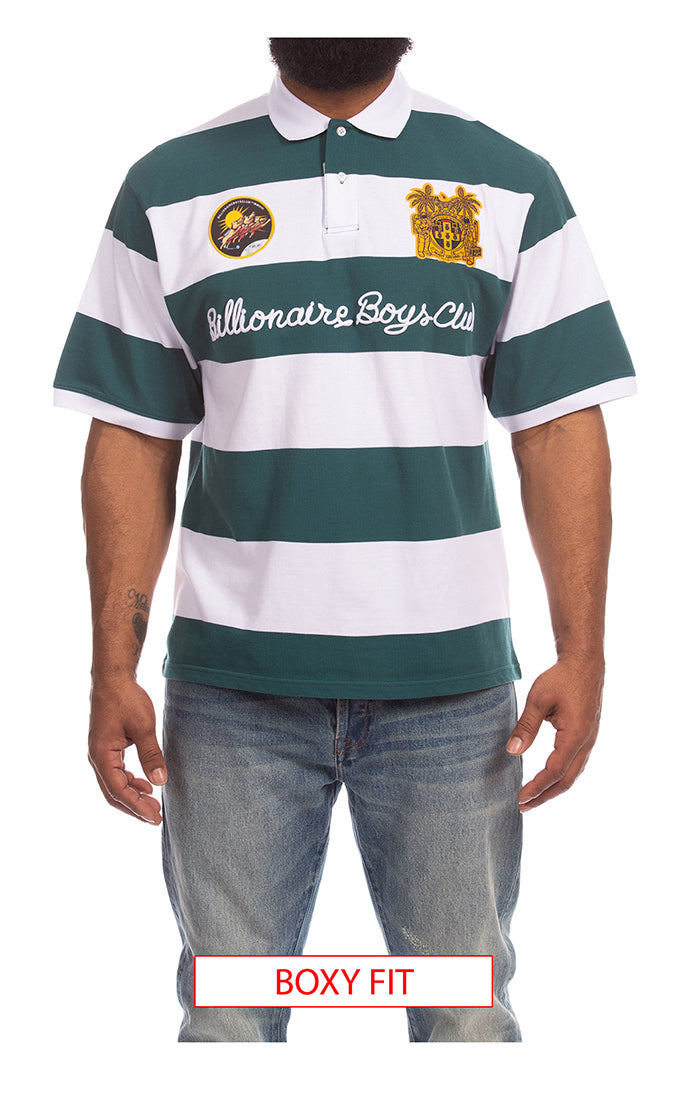 BB Ryder Polo T-Shirt - Green/White
