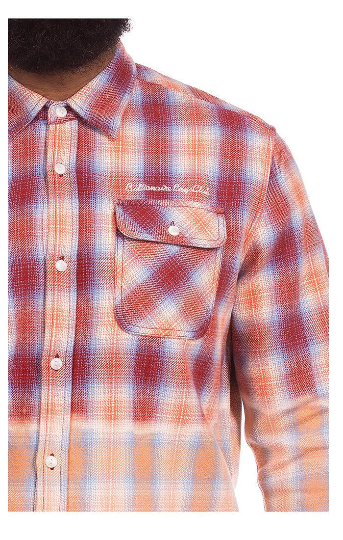 Drip Drip Curve Woven - Pomegranate