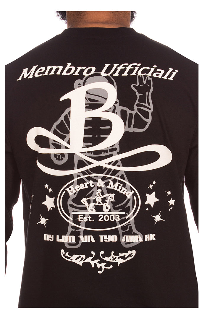 BB Vintage Long Sleeve T-Shirt - Black