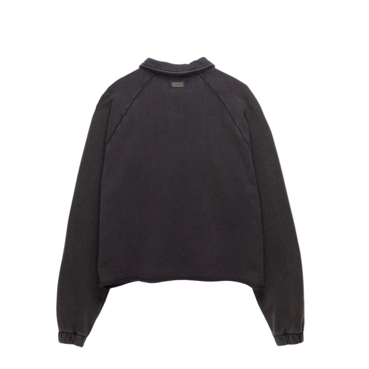 Vintage Terry Quarter Zip - Vintage Black