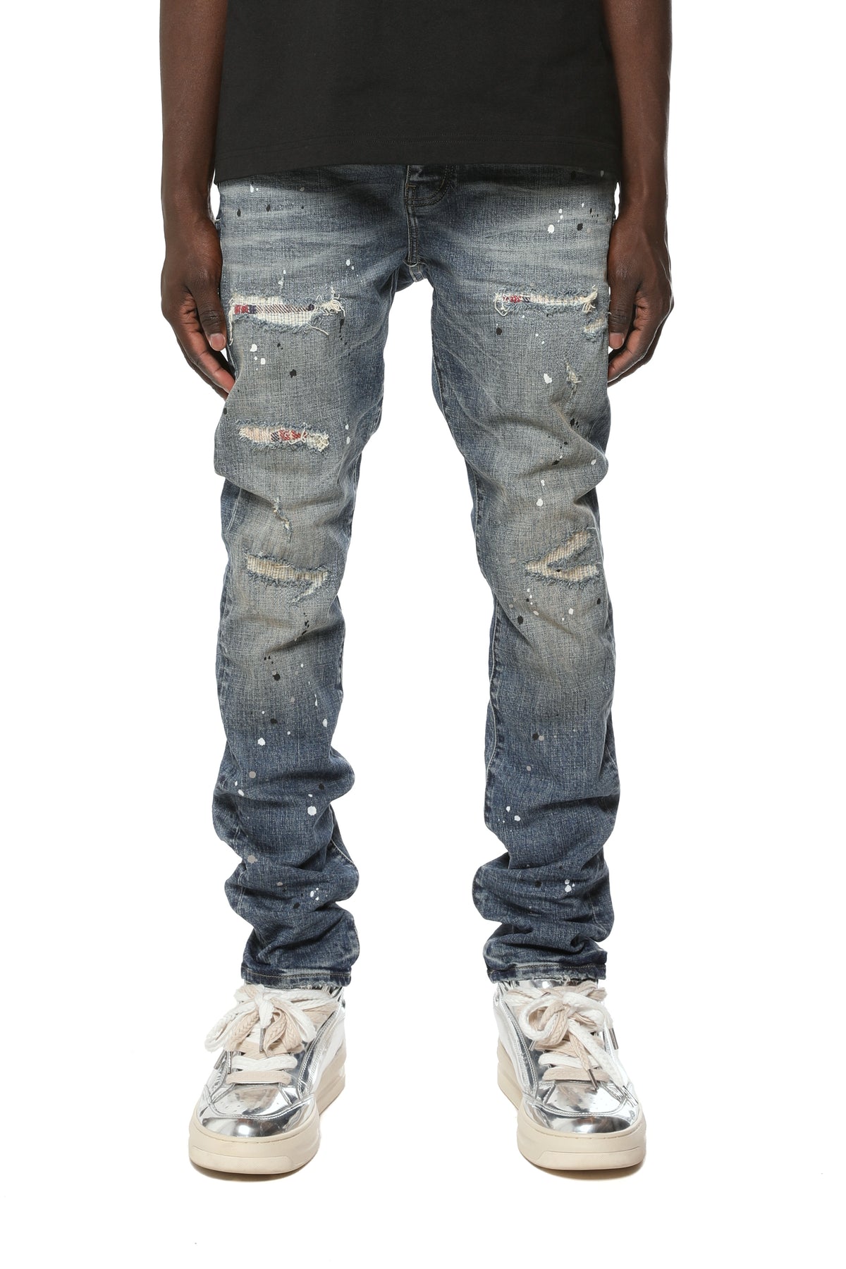 P001 - Skinny Plaid Paint Repair