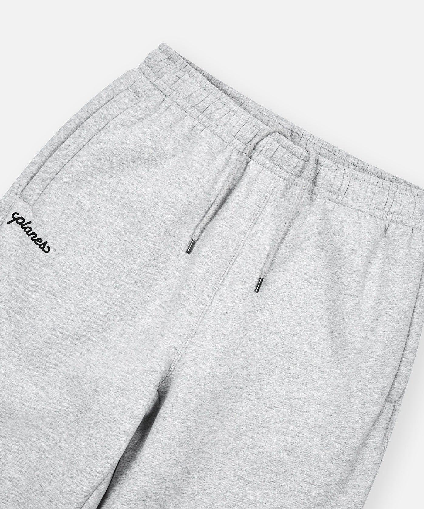 PLANES OVERSIZED SCRIPT WELD JOGGER - HEATHER GREY