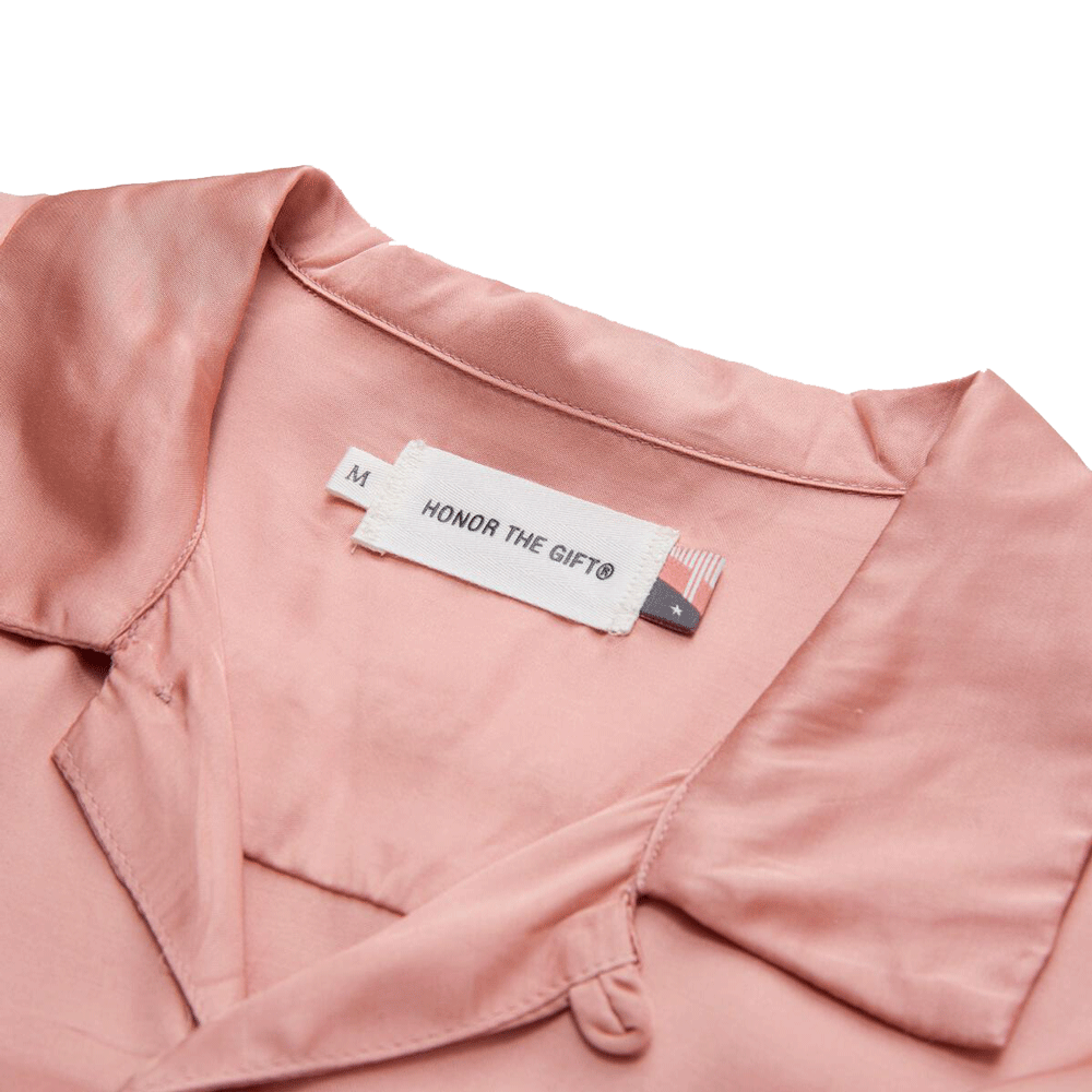 Century Camp Button Up - Peach
