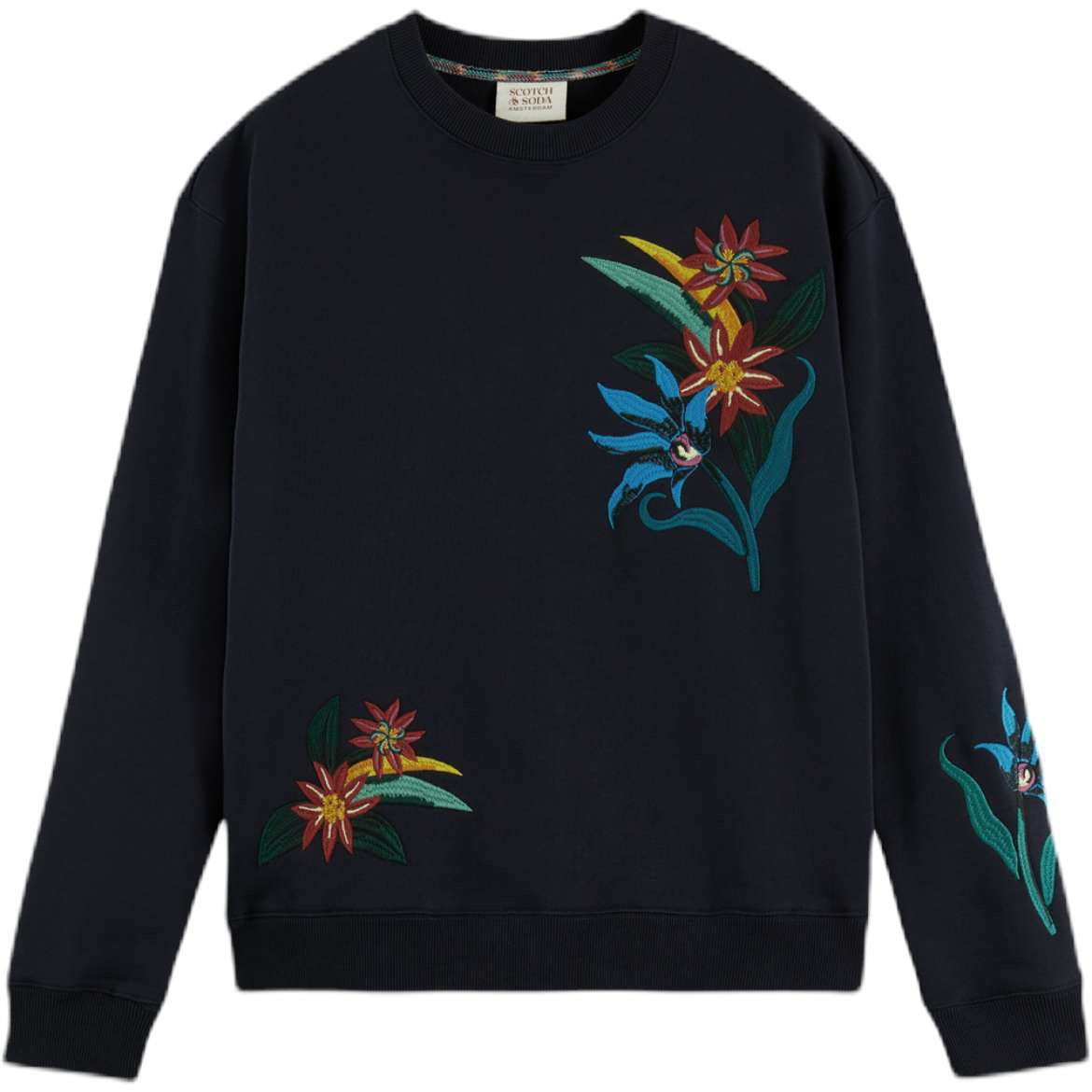 Daffodils Crewneck - Navy