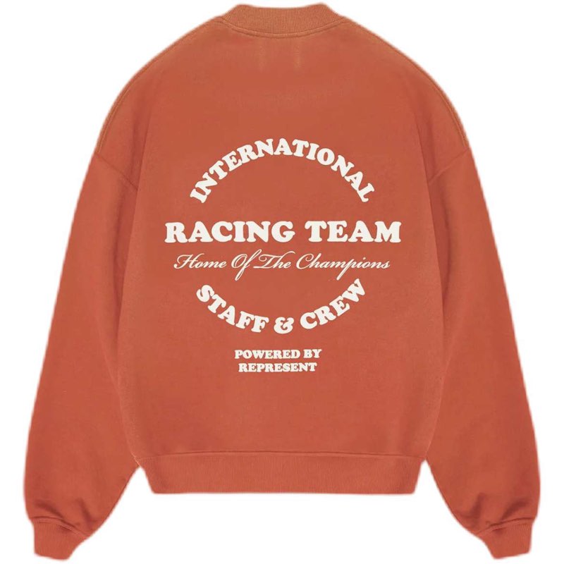 Racing Team Crewneck - Clay