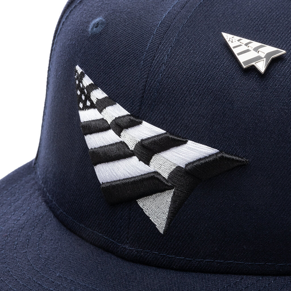 Classic Paper Planes Fitted - Sapphire