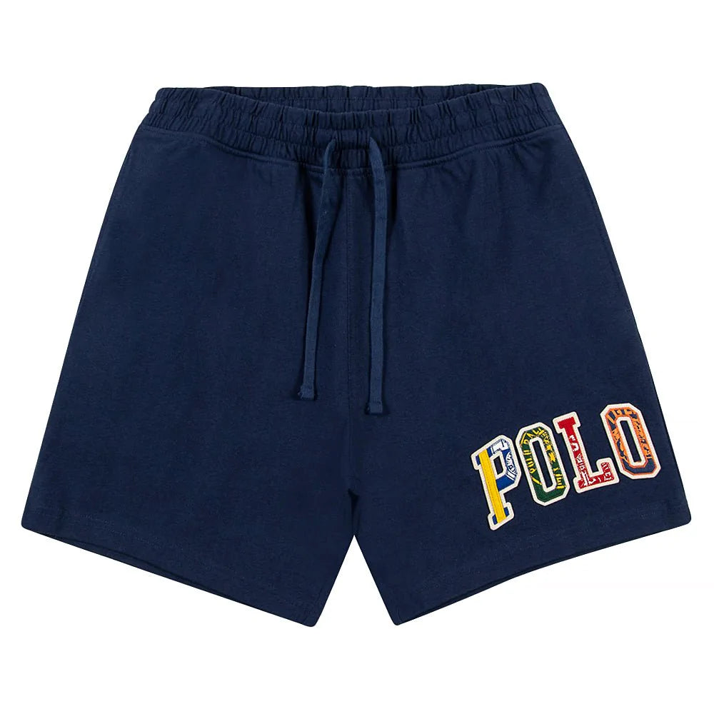 Logo Jersey Short - Navy