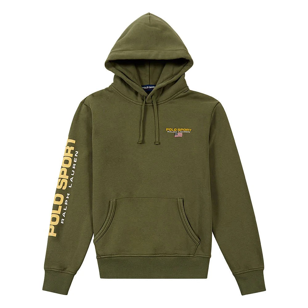 Polo Sport Fleece Hoodie Olive Sammys NYC