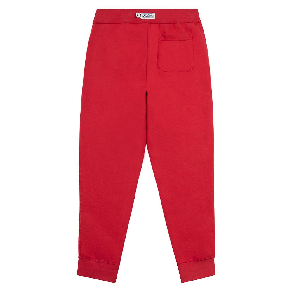 Logo Fleece Sweatpants - Red