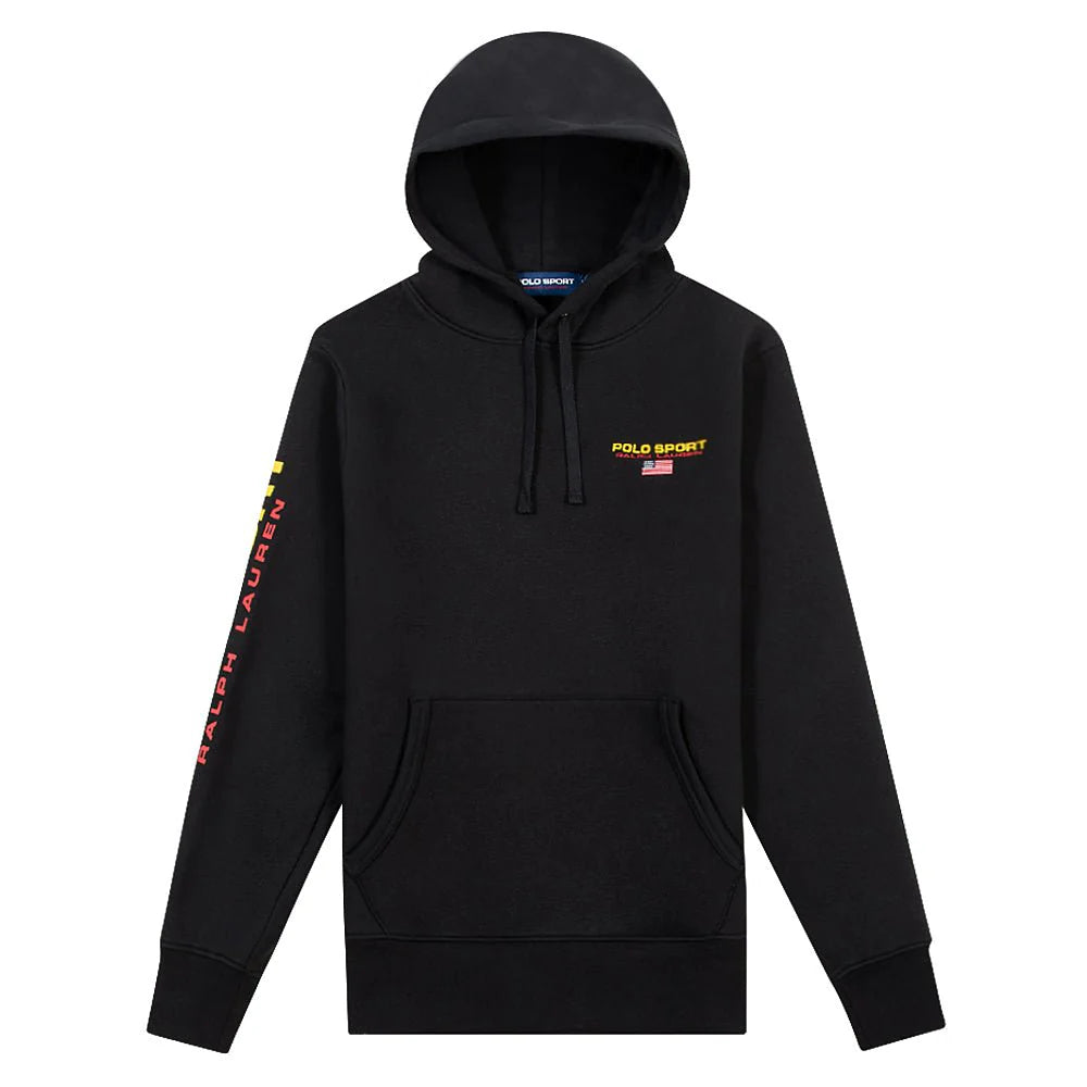 Polo Sport Fleece Hoodie Black