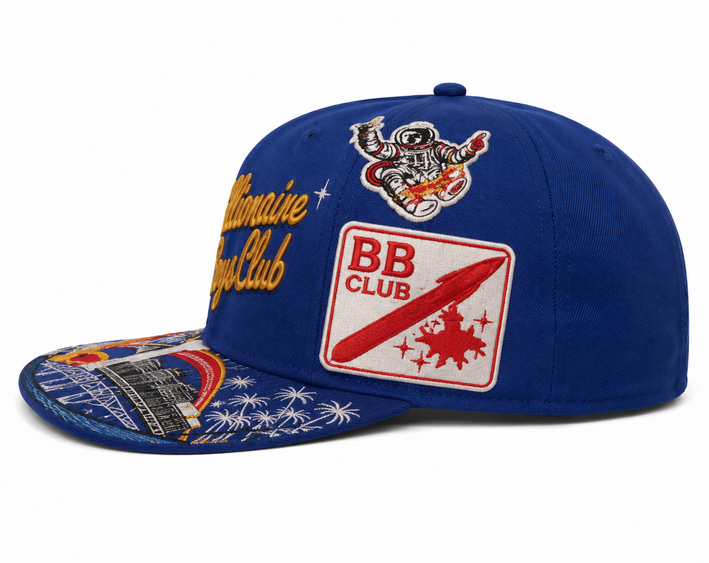 BB Decorated - Hat - Blue
