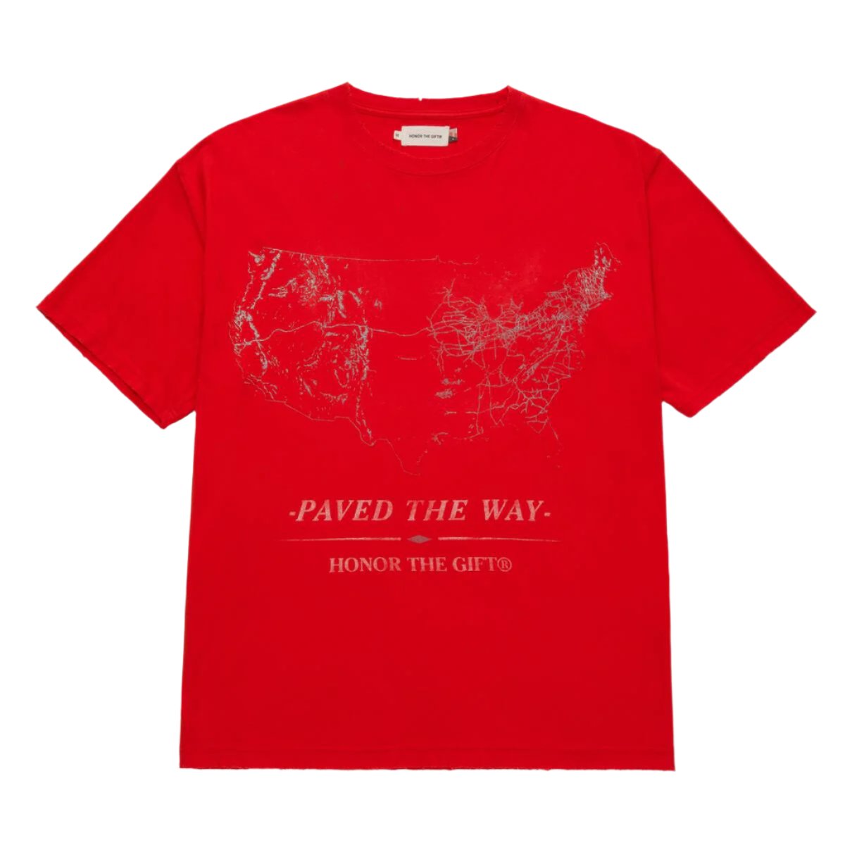 Pave The Way Tee - Red