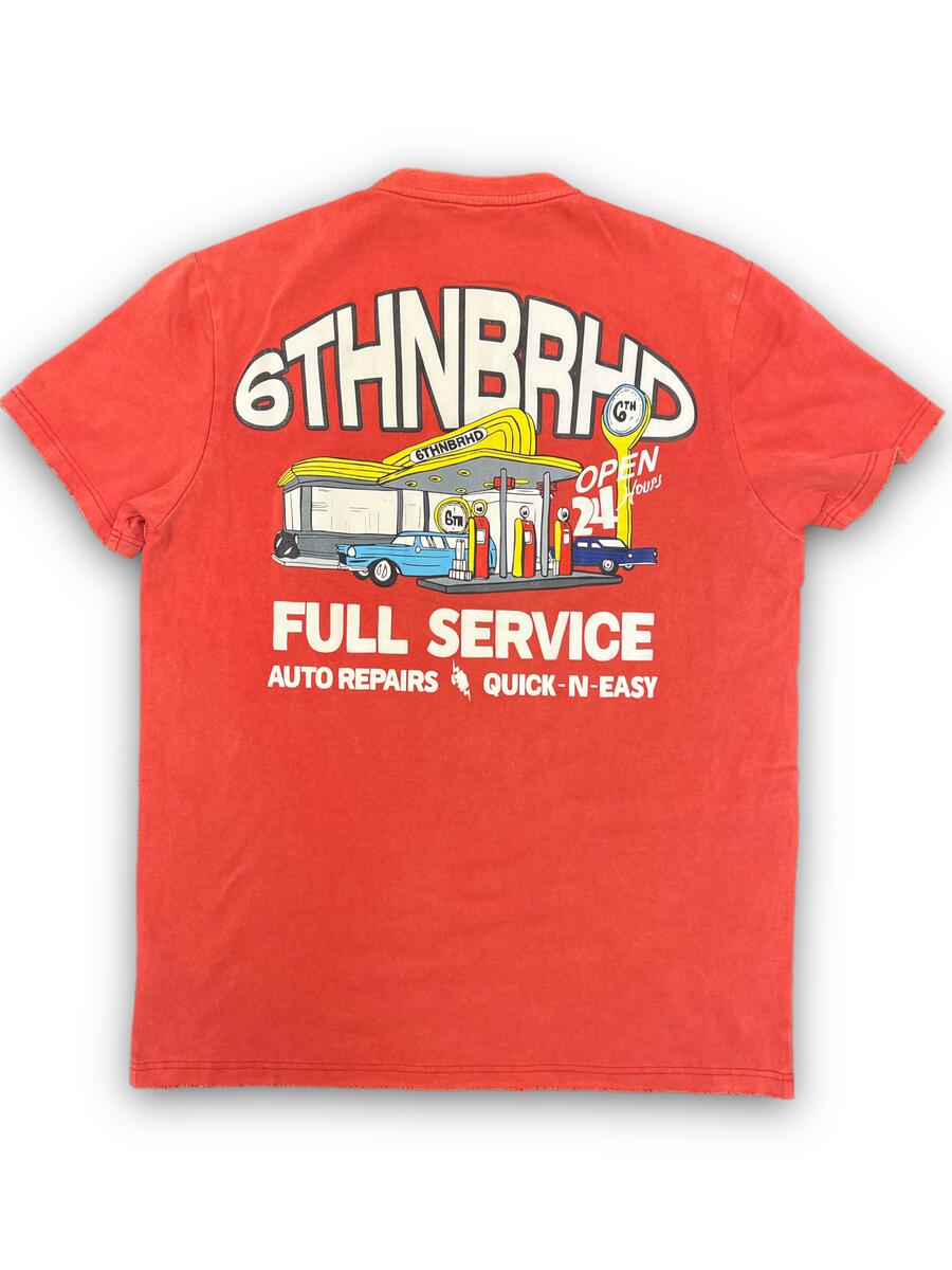 Full Service Tee - Red