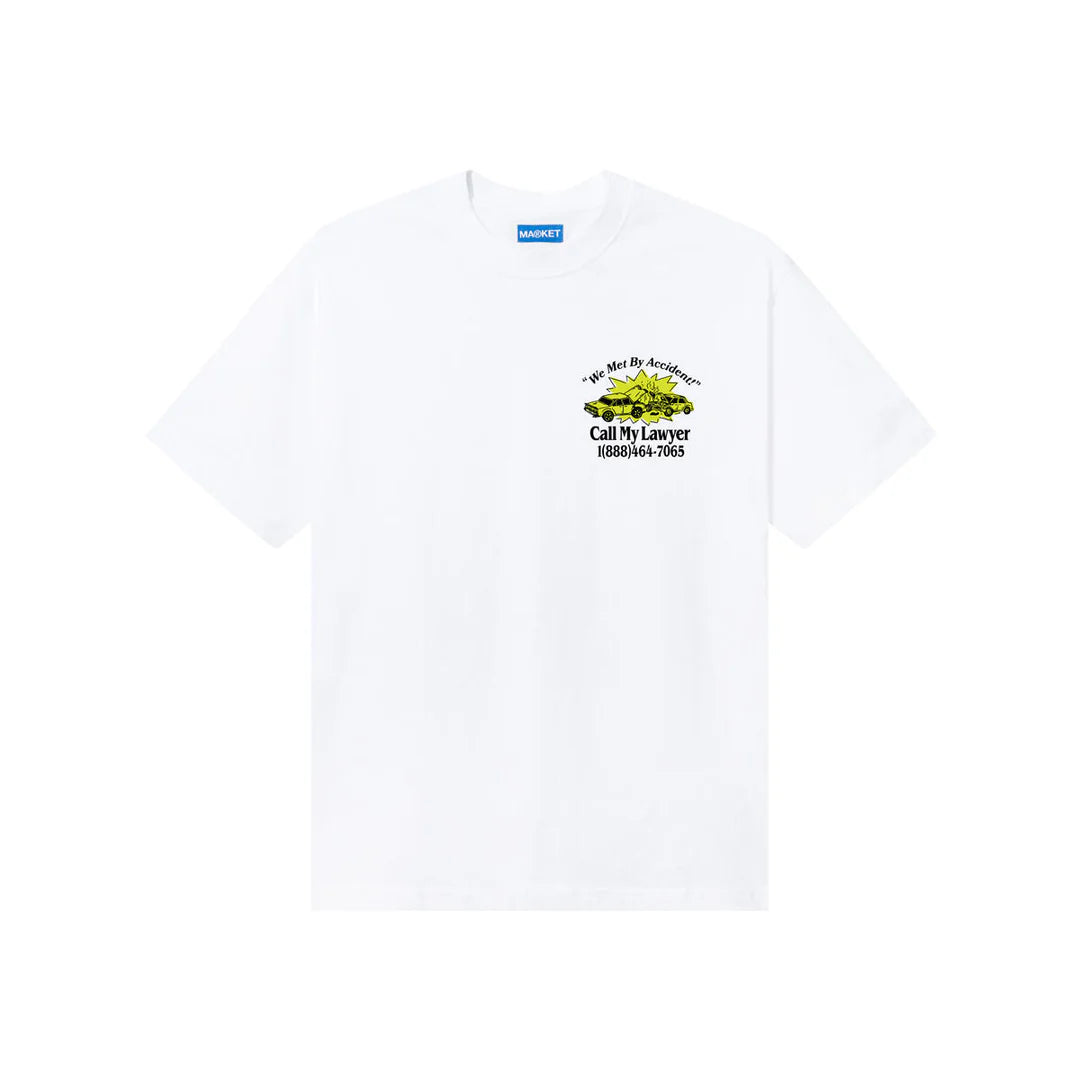 Met By Accident T-Shirt - White