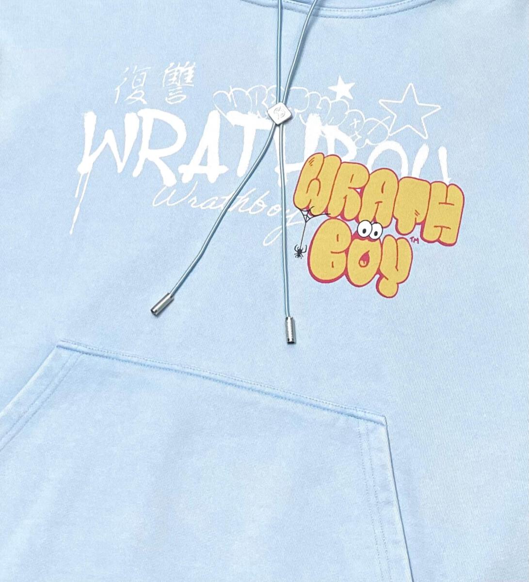 Inked Up Hoodie - Ice Blue
