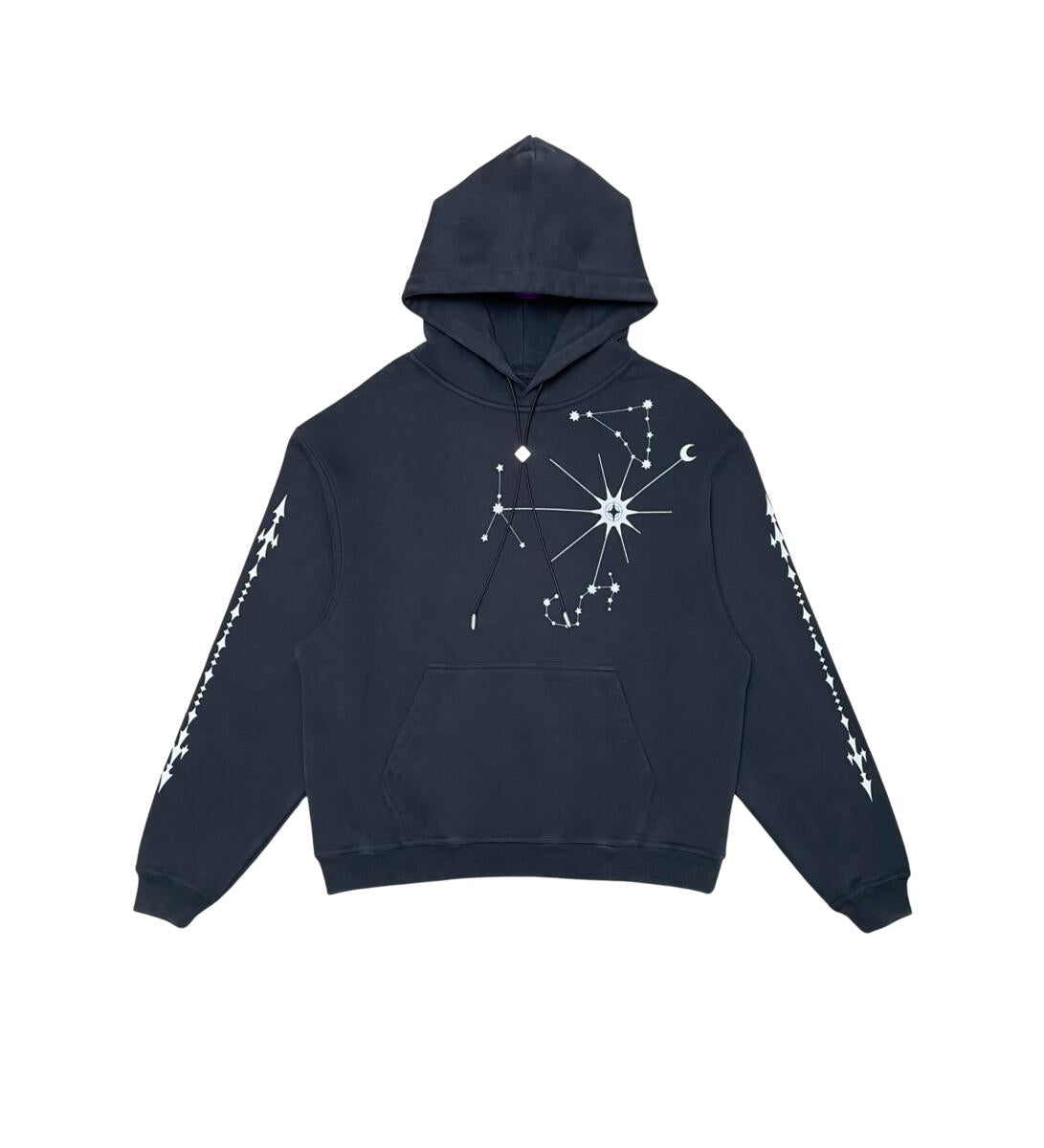 Star Sign Hoodie - Black