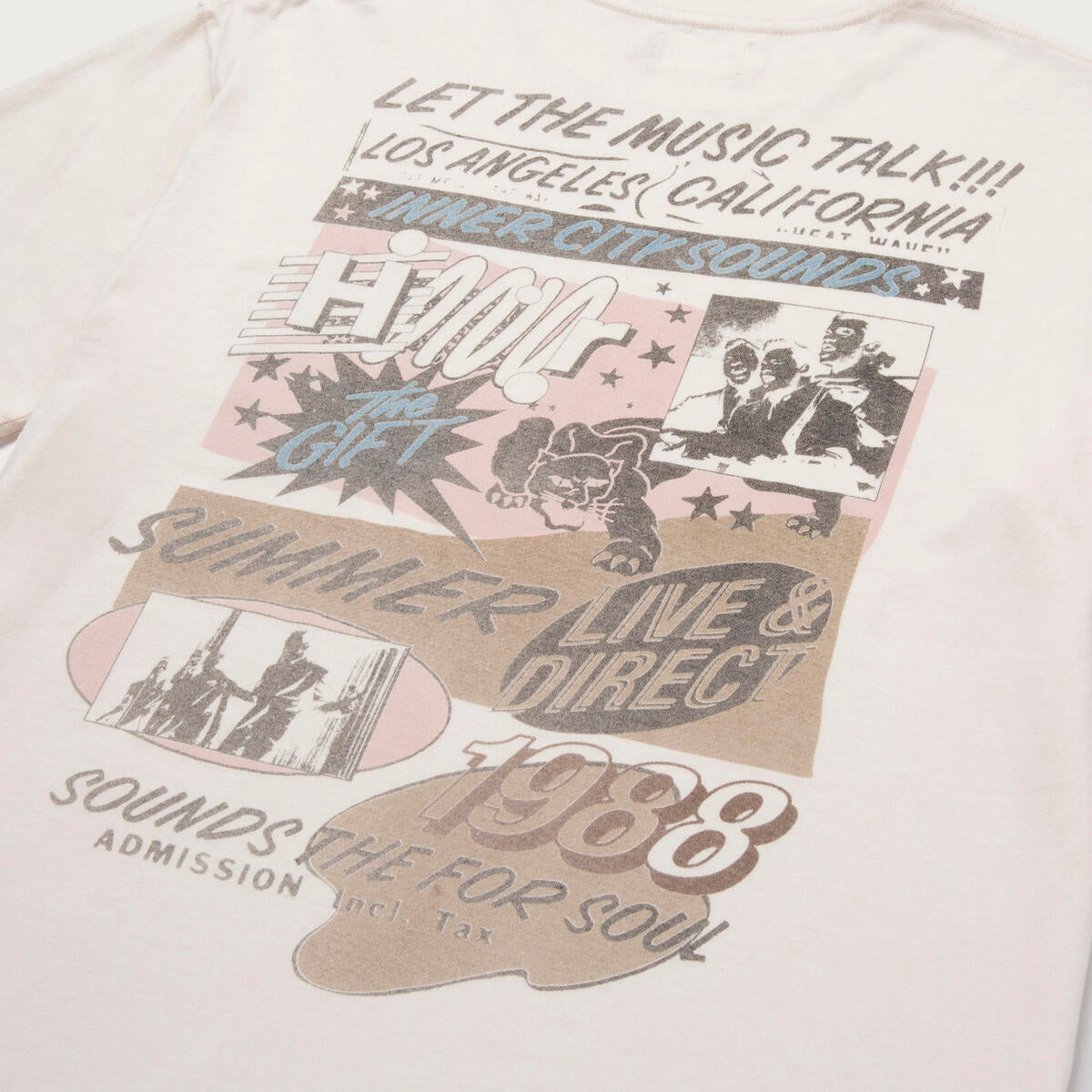 Music Language T-Shirt - Cream