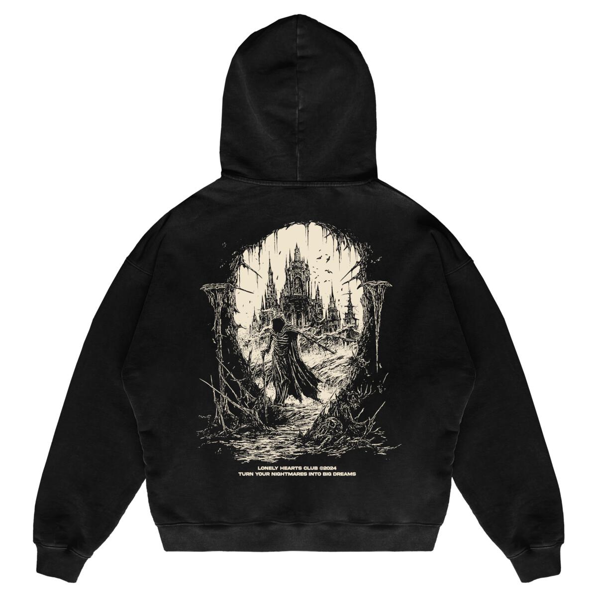Dark Knight Premium Hoodie - Black