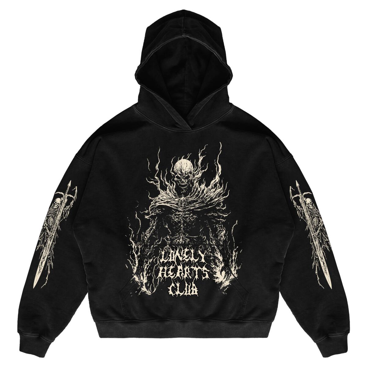 Dark Knight Premium Hoodie - Black