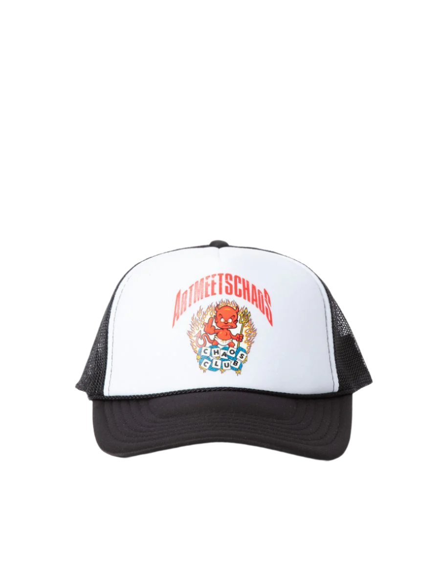 Chaos Trucker -  White/black