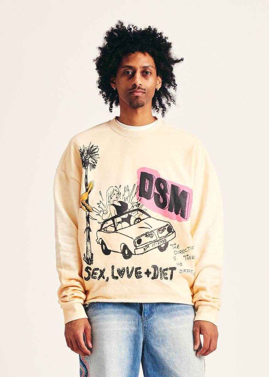 SL&D Sweatshirt -Antique White