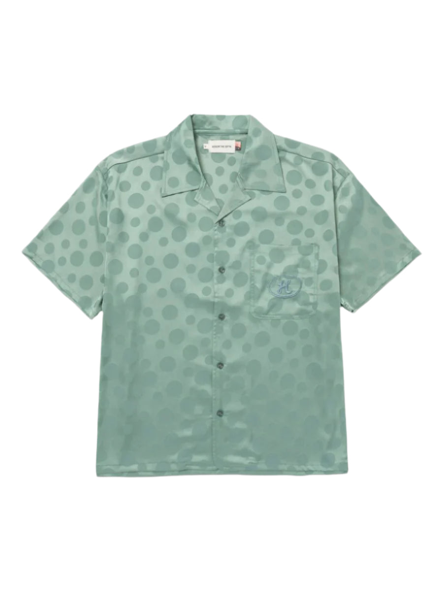 Poka Dot Camp Shirt - Green