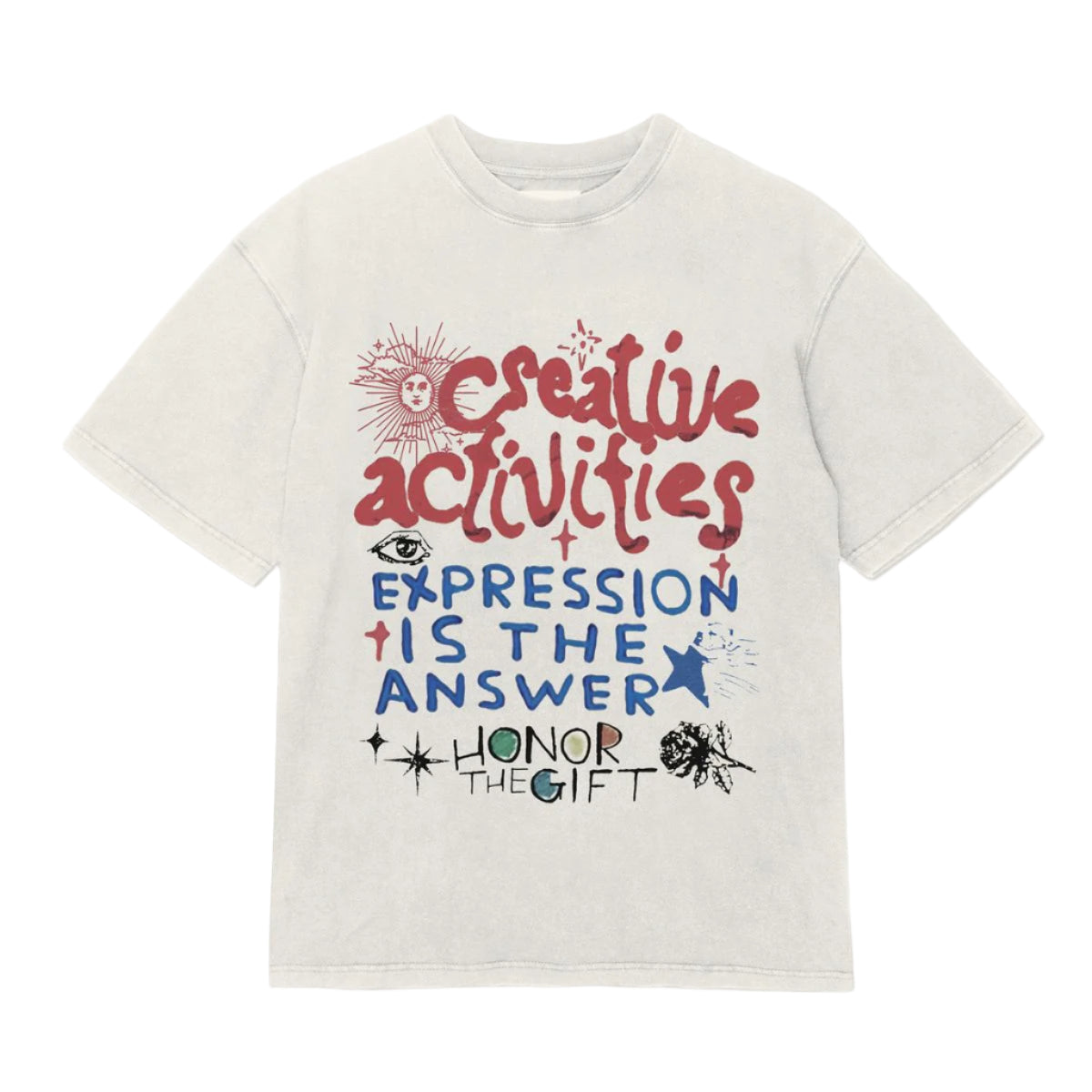 Creative Activities T-Shirt - Bone