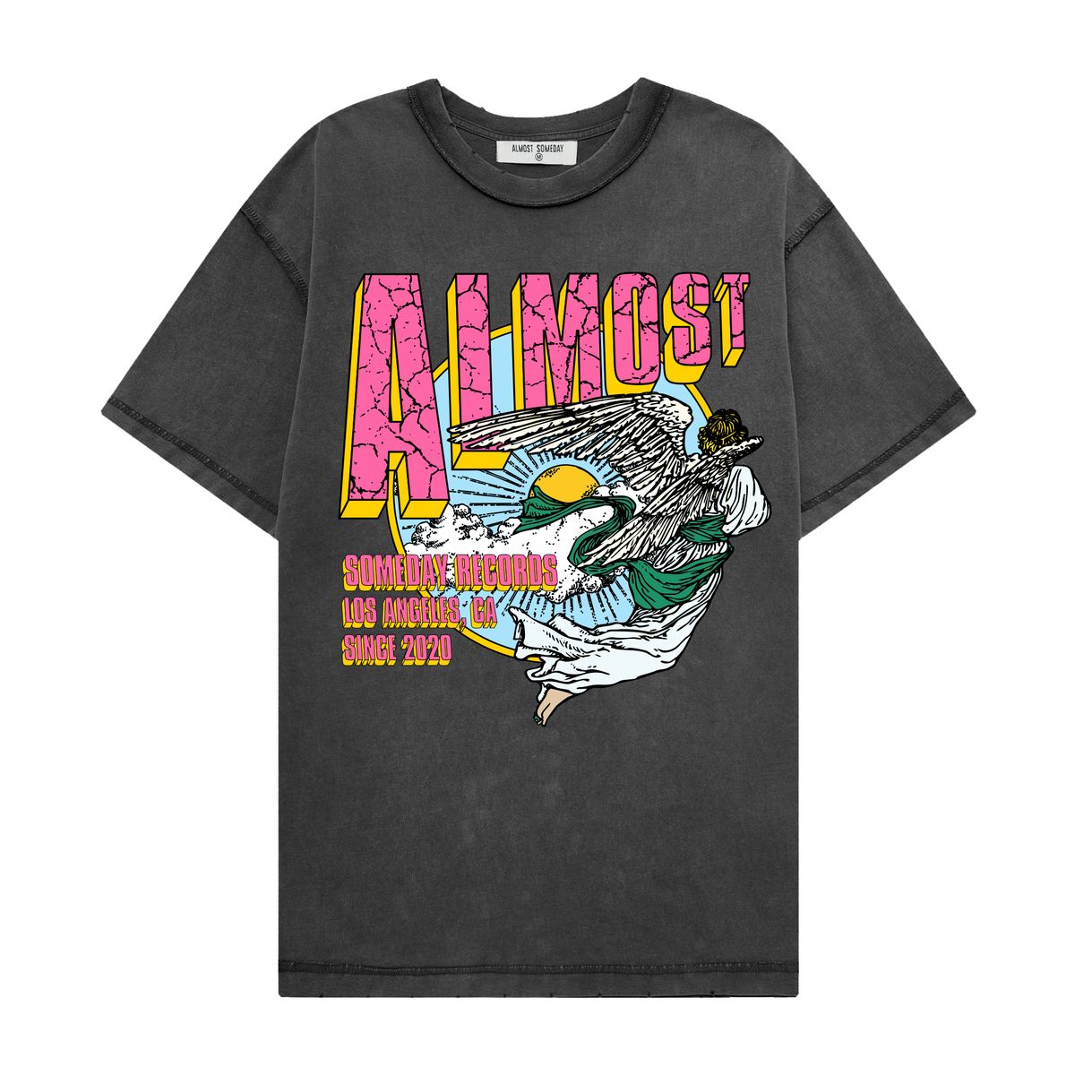 Label Tee - Black