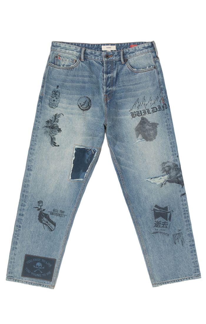 Editorial Jean BLDG4 - Denim