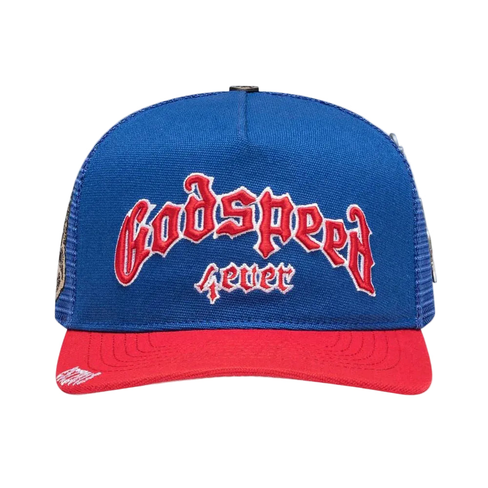 GS Forever Trucker Hat - Blue / Red