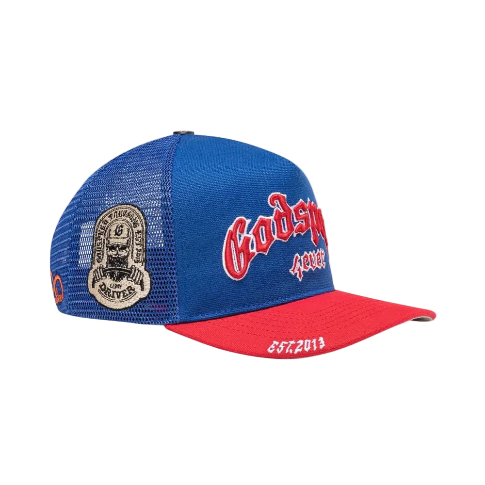 GS Forever Trucker Hat - Blue / Red