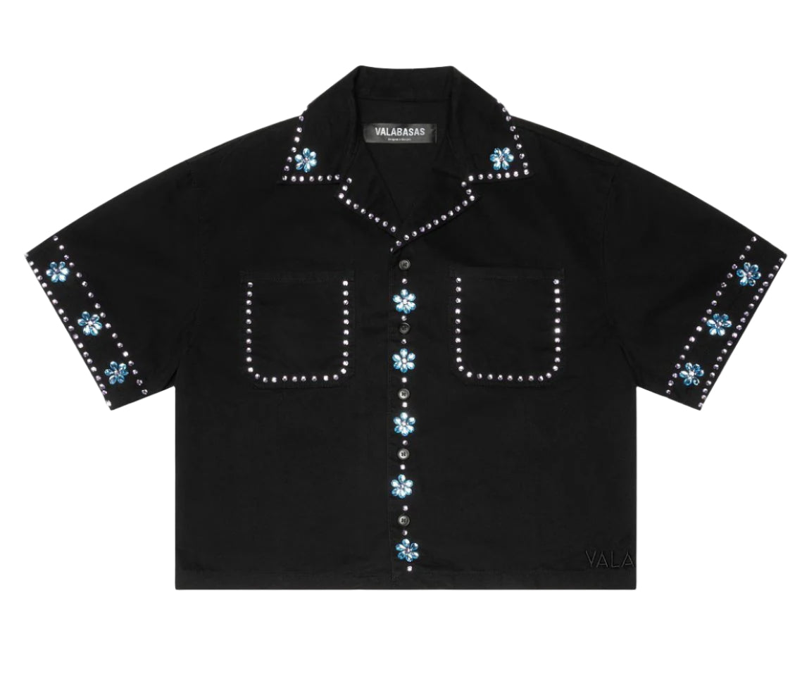 Under pressure Button Down - Black