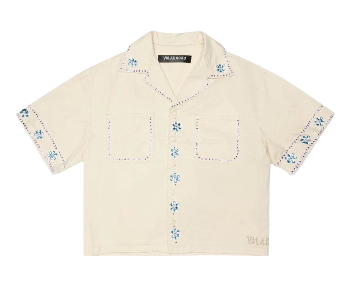Under Pressure Button Down - Bone