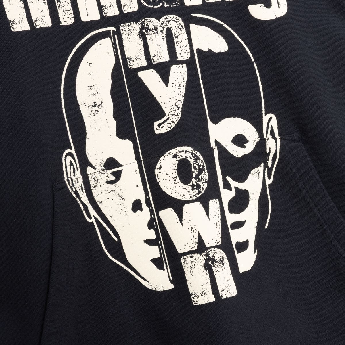 Better at Minding My Own Hoodie - Black