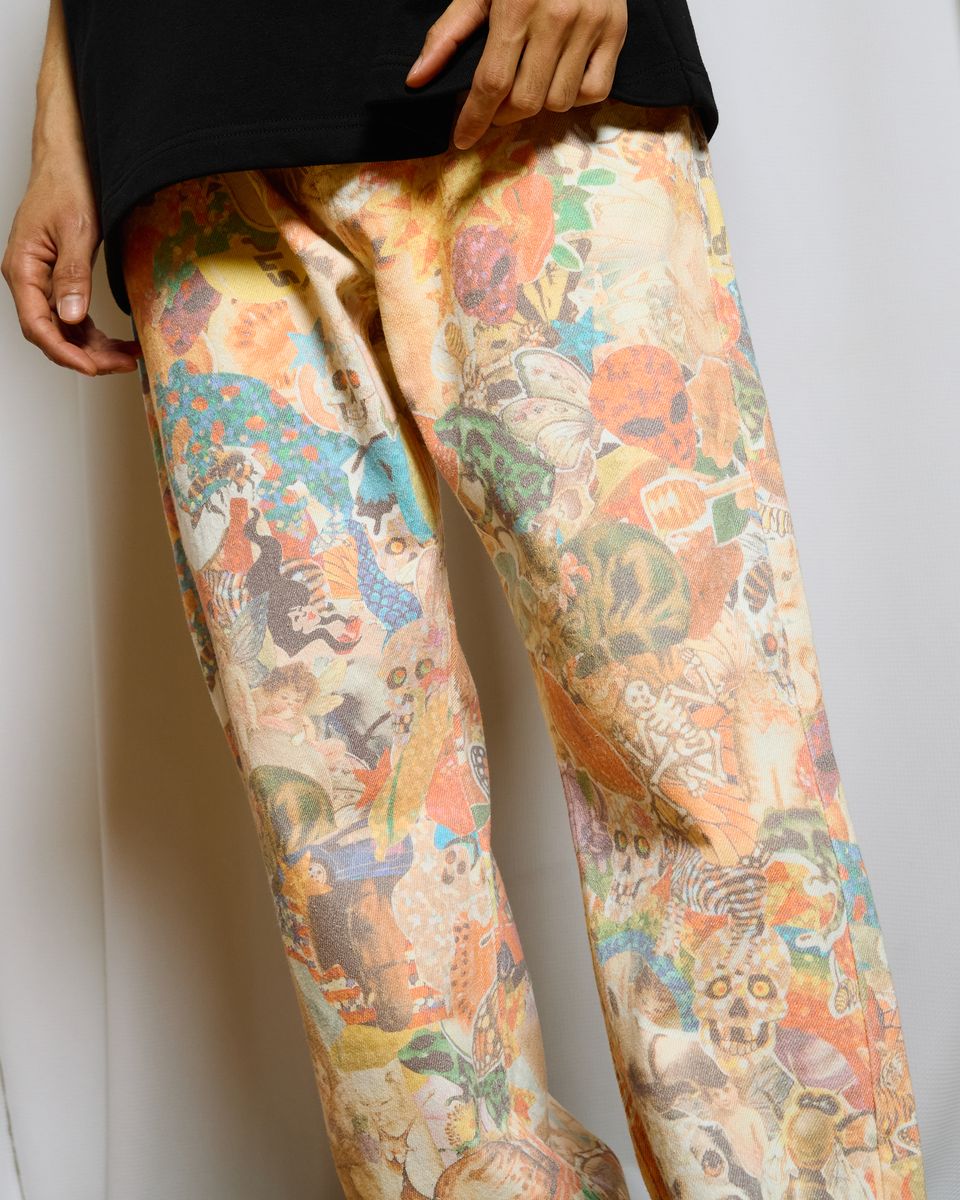 Stickers Straight leg Jeans - Multi