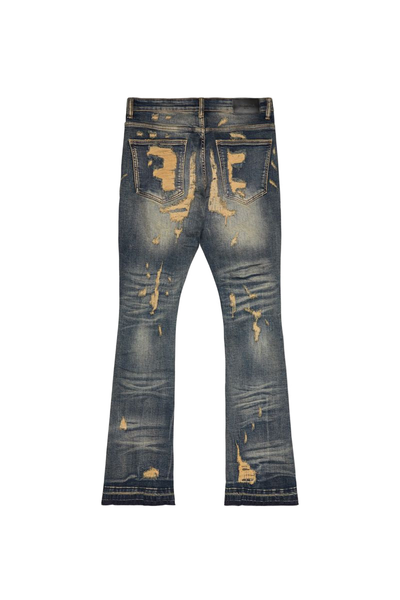 Tearaway Stacked - Dark vintage Wash