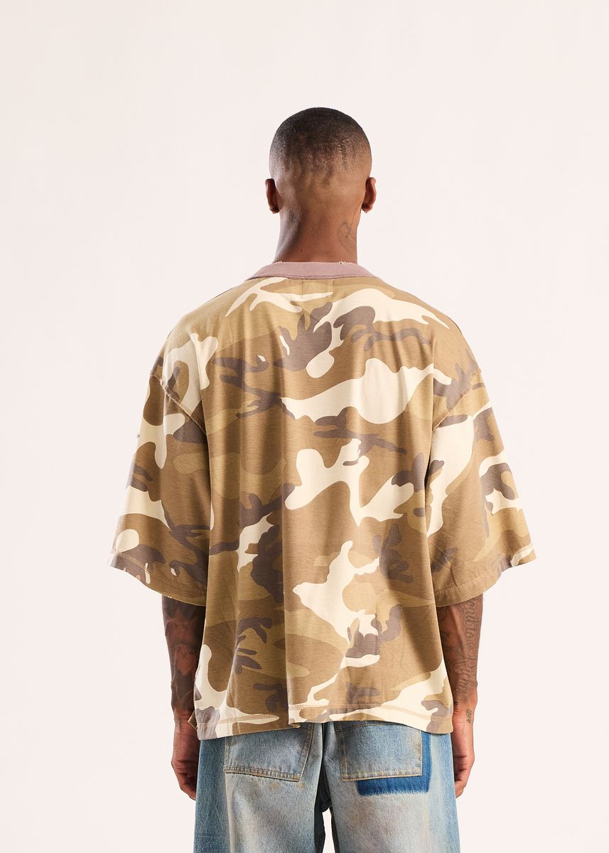 DSM Eagle Camo T-Shirt - Desert Camo