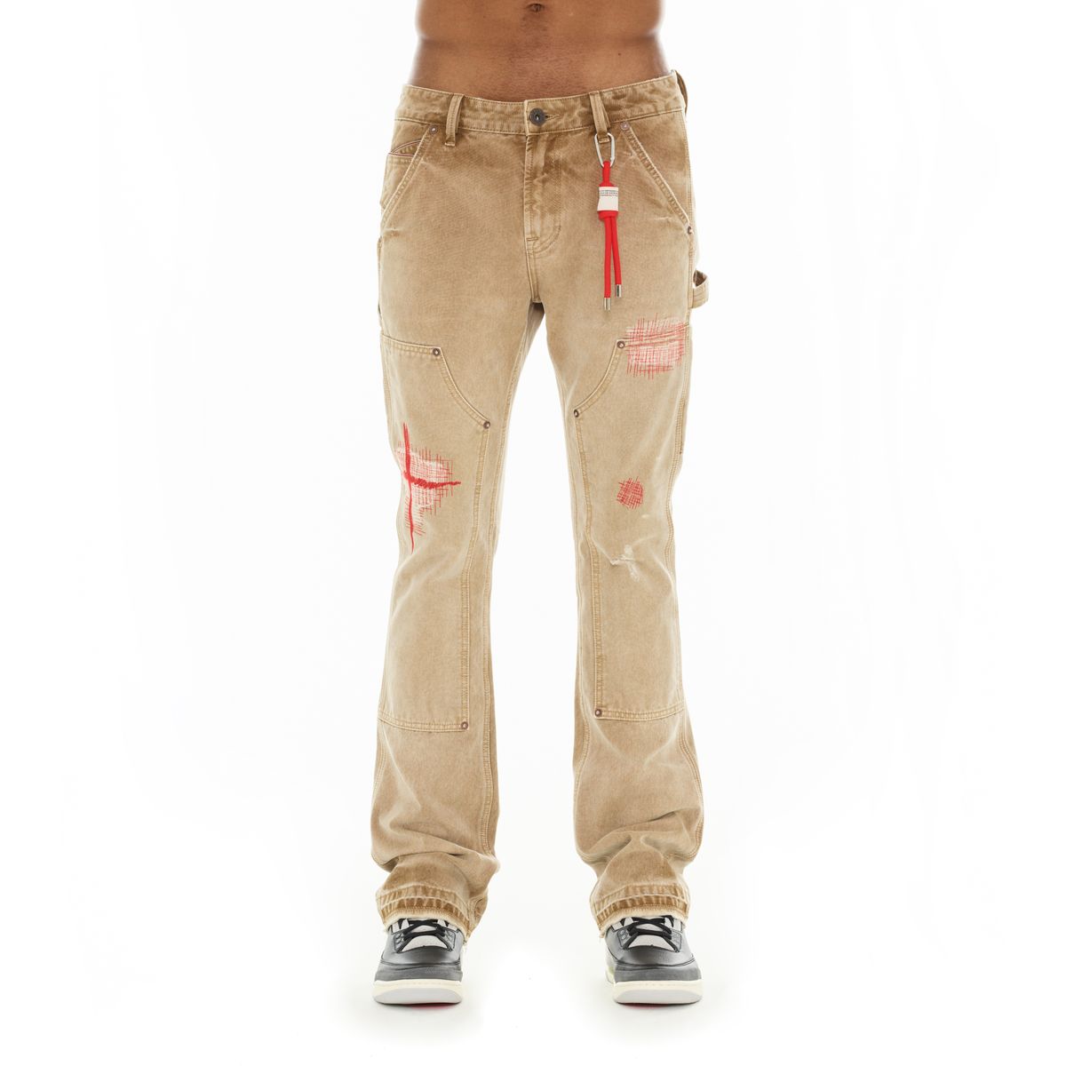 LENNY BOOTCUT 603 JEANS -  KHAKI CANVAS
