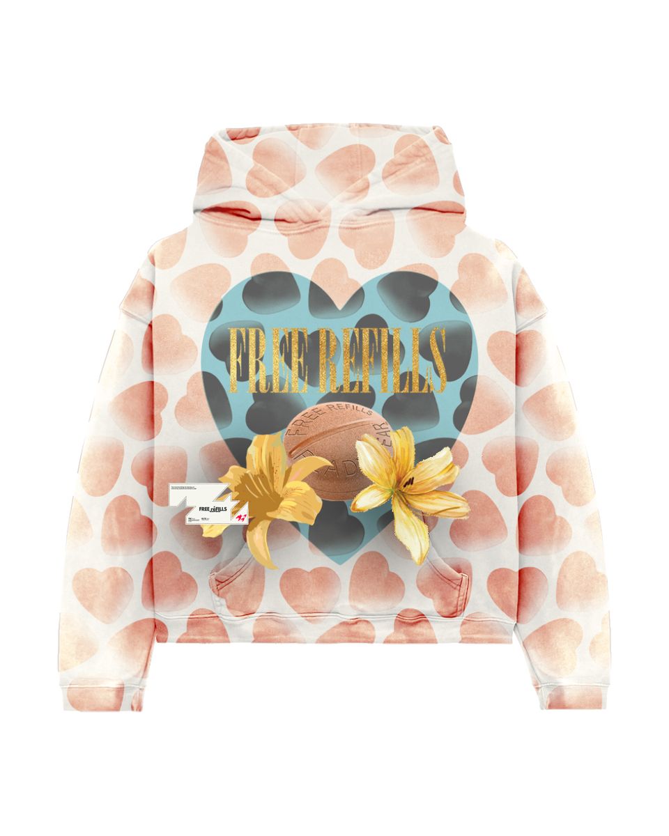 Hearts Hoodie - Off White