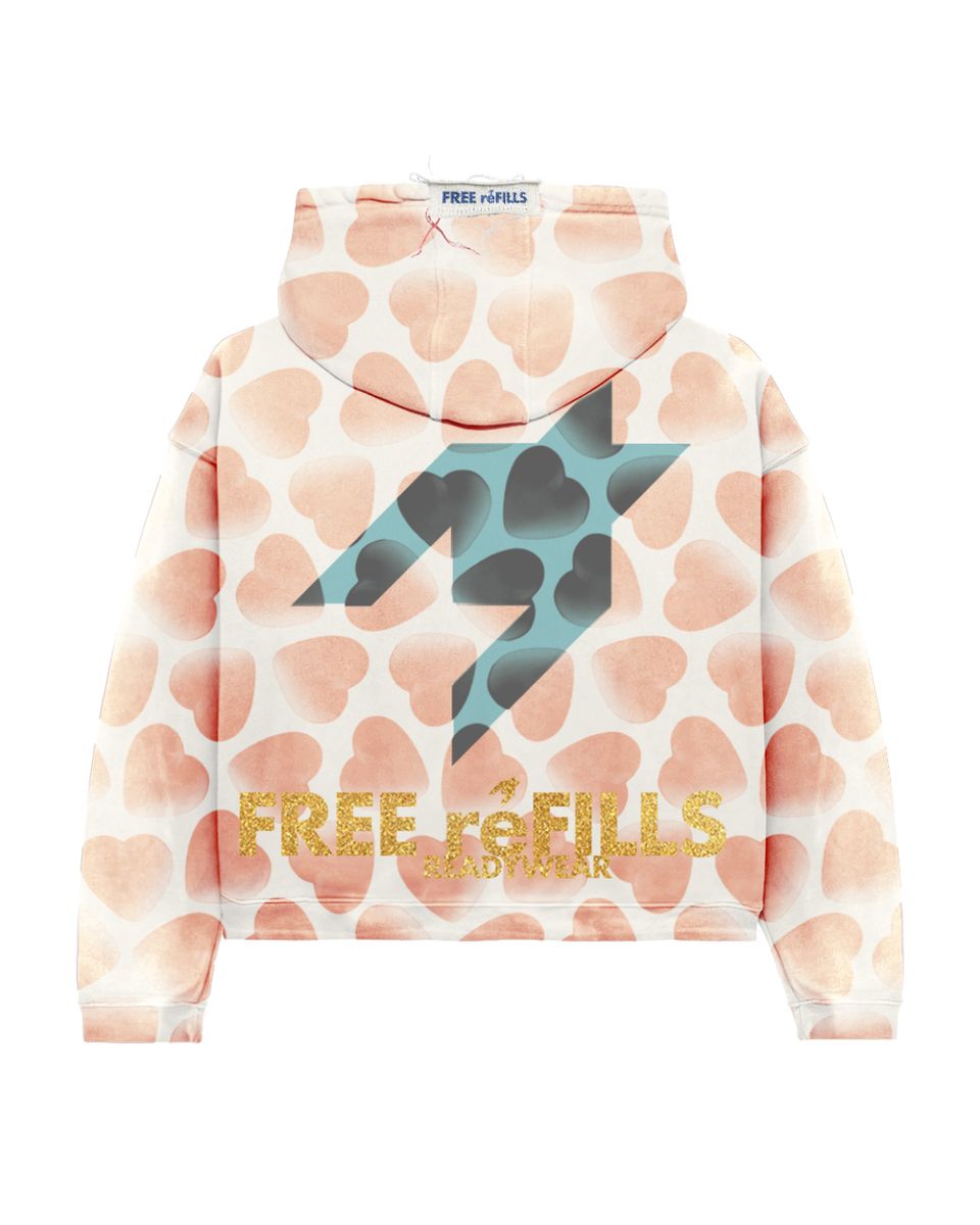 Hearts Hoodie - Off White