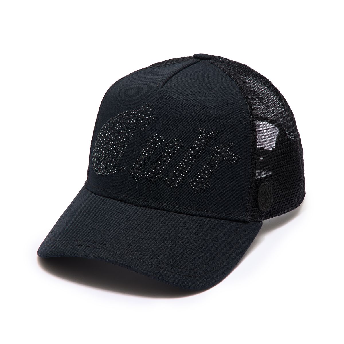 Metal Studs Trucker - Black