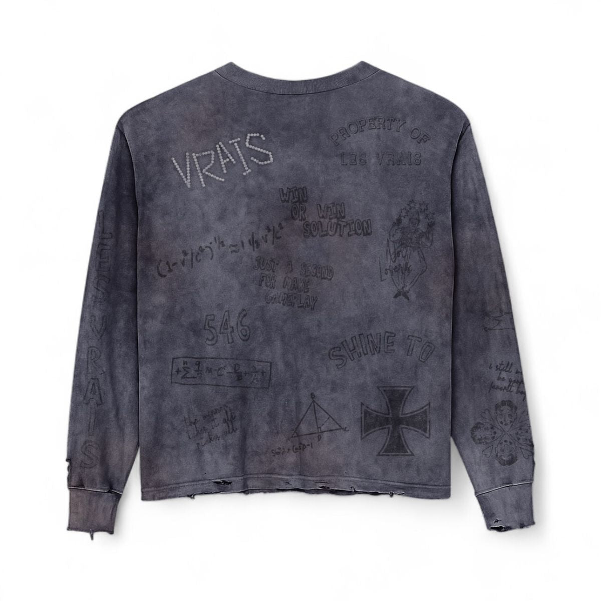 Property Of LV Long Sleeve - Navy