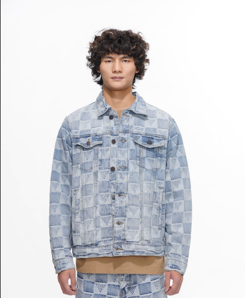 OFFICIAL - men's jacket - Light Blue Wash